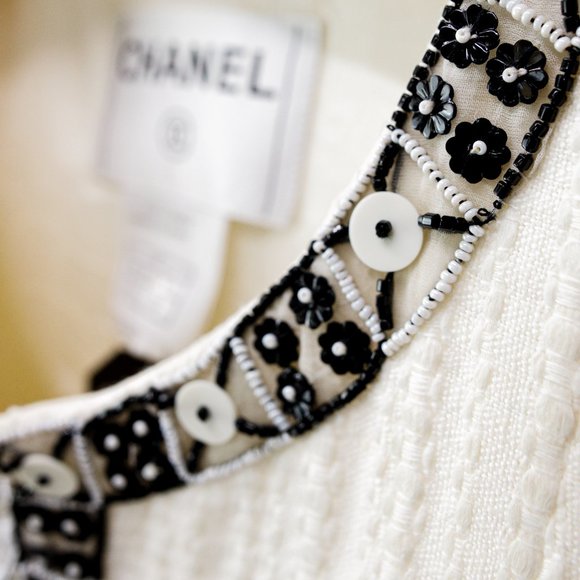 Chanel S/S 03 Beaded Zip Jacket - Picture 8 of 13